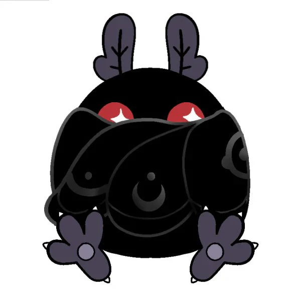 Mini Squishable Baby Mothman - Image 6