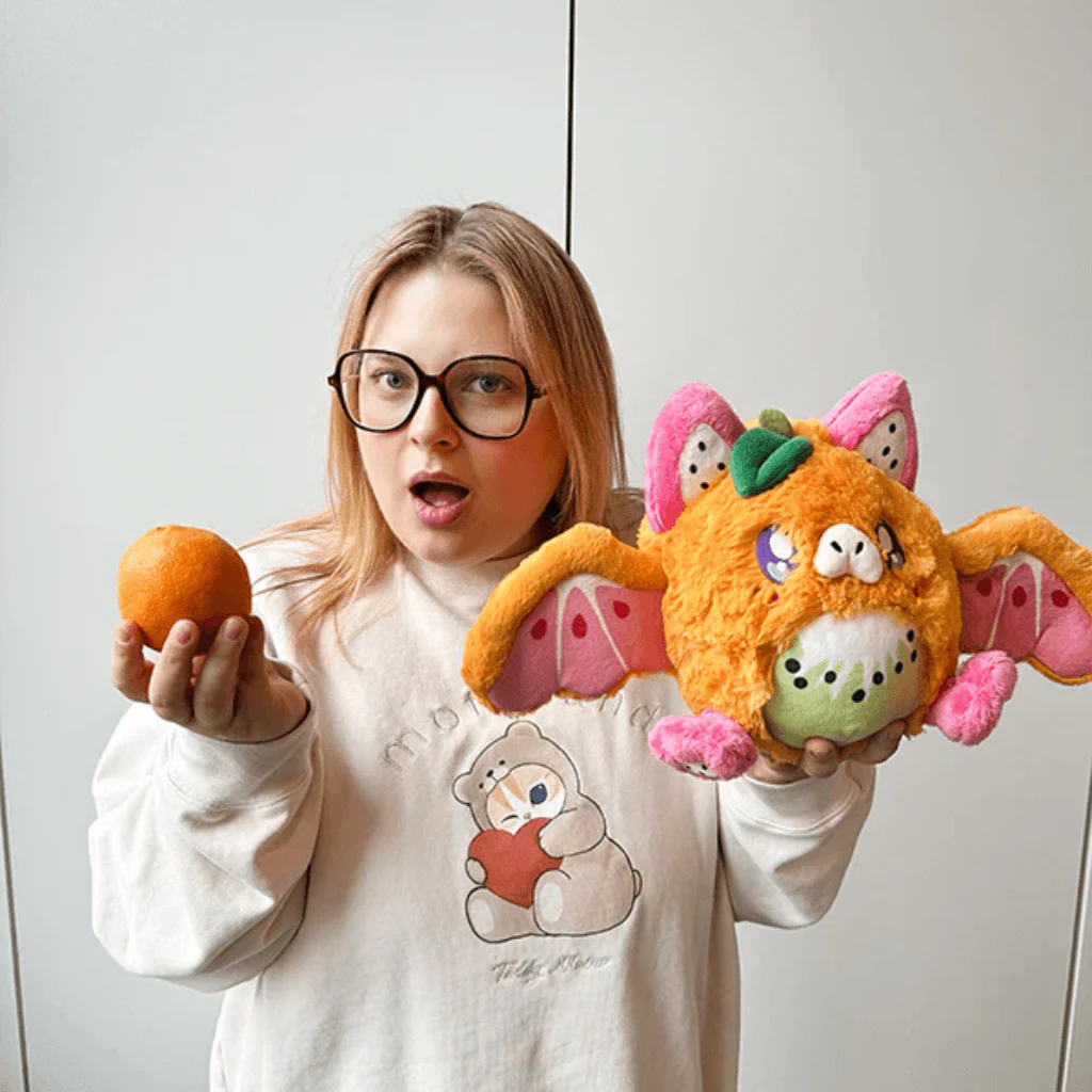 Mini Squishable Fruit Bat - Image 5