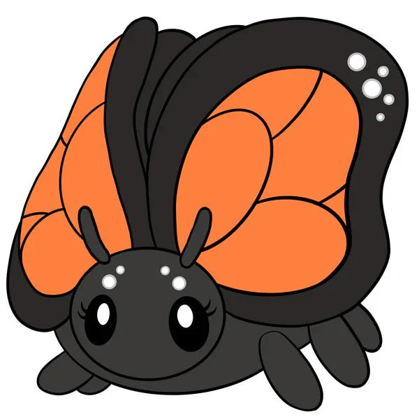 Mini Squishable Monarch Butterfly - Image 4