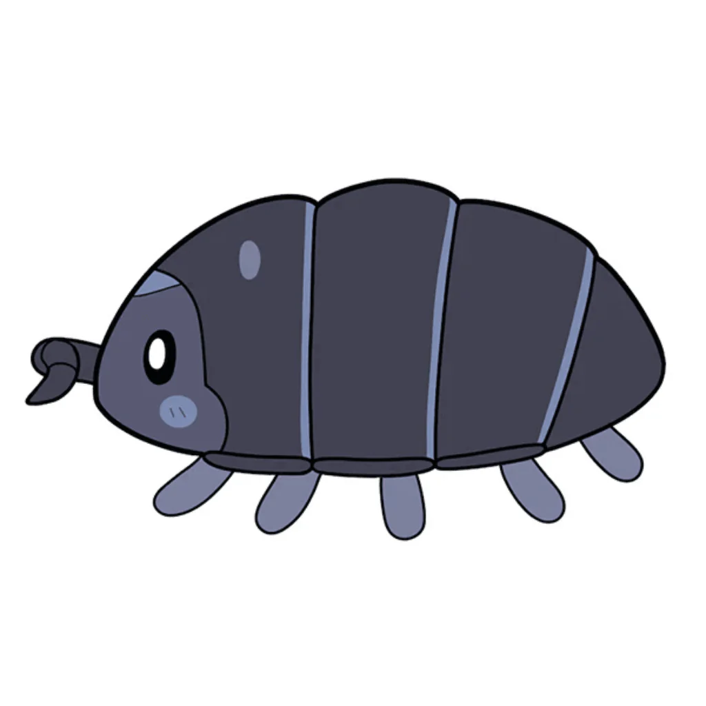 Mini Squishable Pillbug Rollie Pollie - Image 4