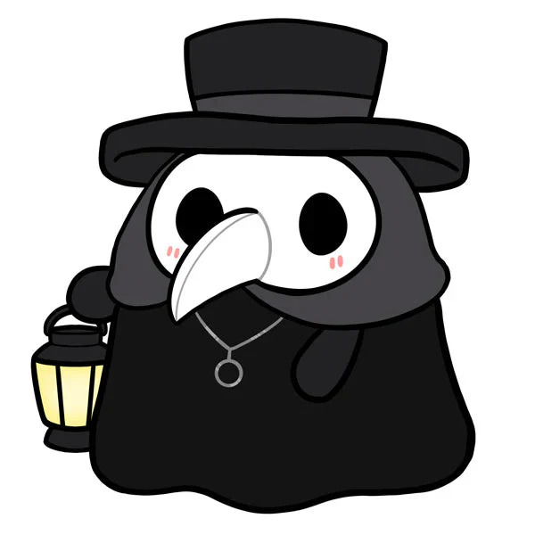 Mini Squishable Plague Doctor - Image 5