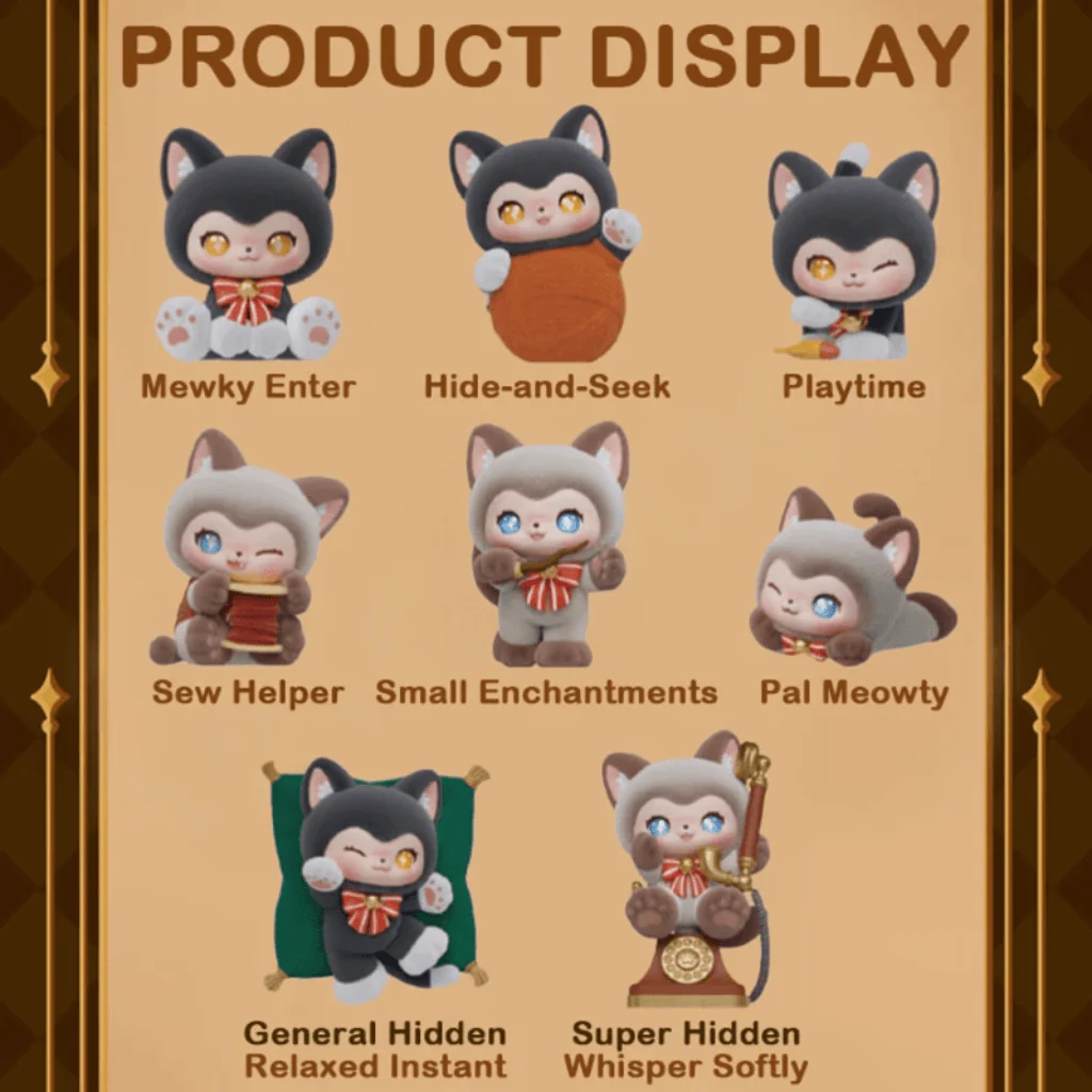MOFFY’s Magic Tailoring Shop Magic Furry Mewky Blind Box - Image 2