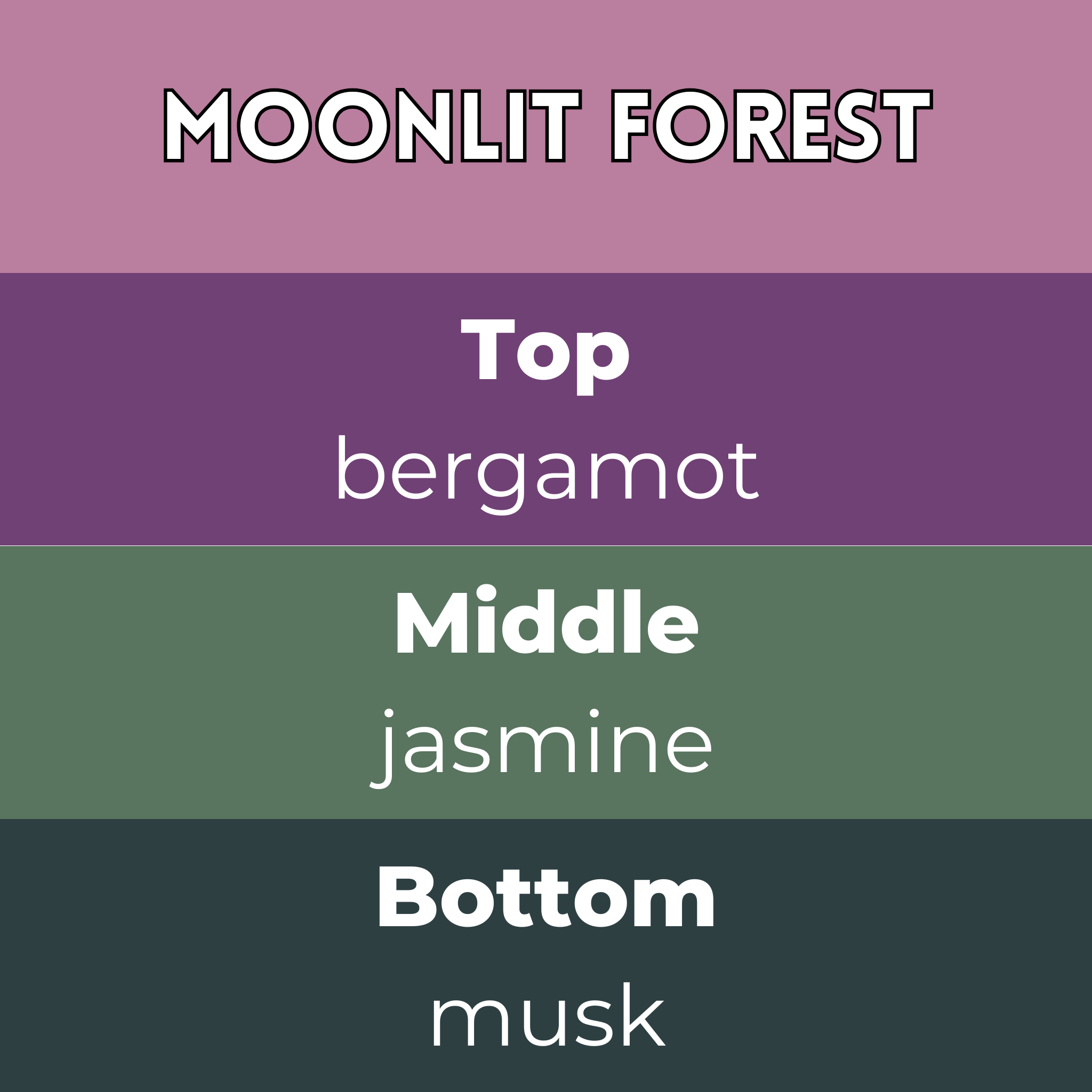 Moonlit Forest Segment Wax Melt - Image 2