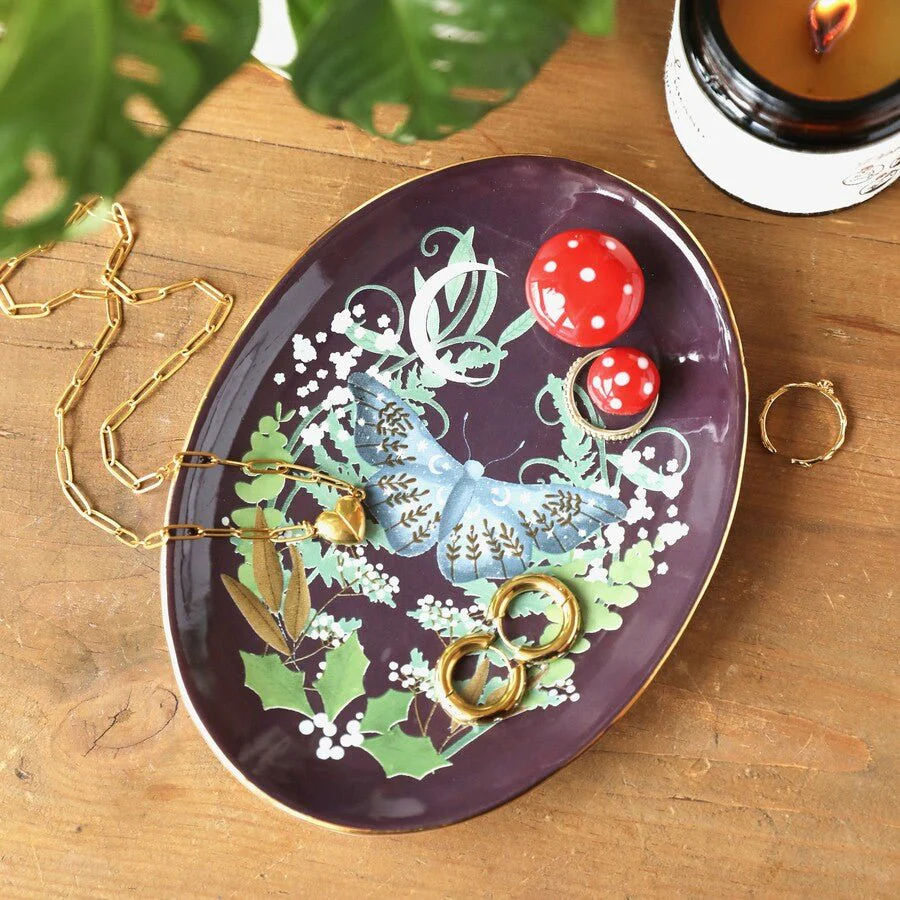 Lisa Angel Moonrise Ceramic 3D Trinket Dish - Image 3