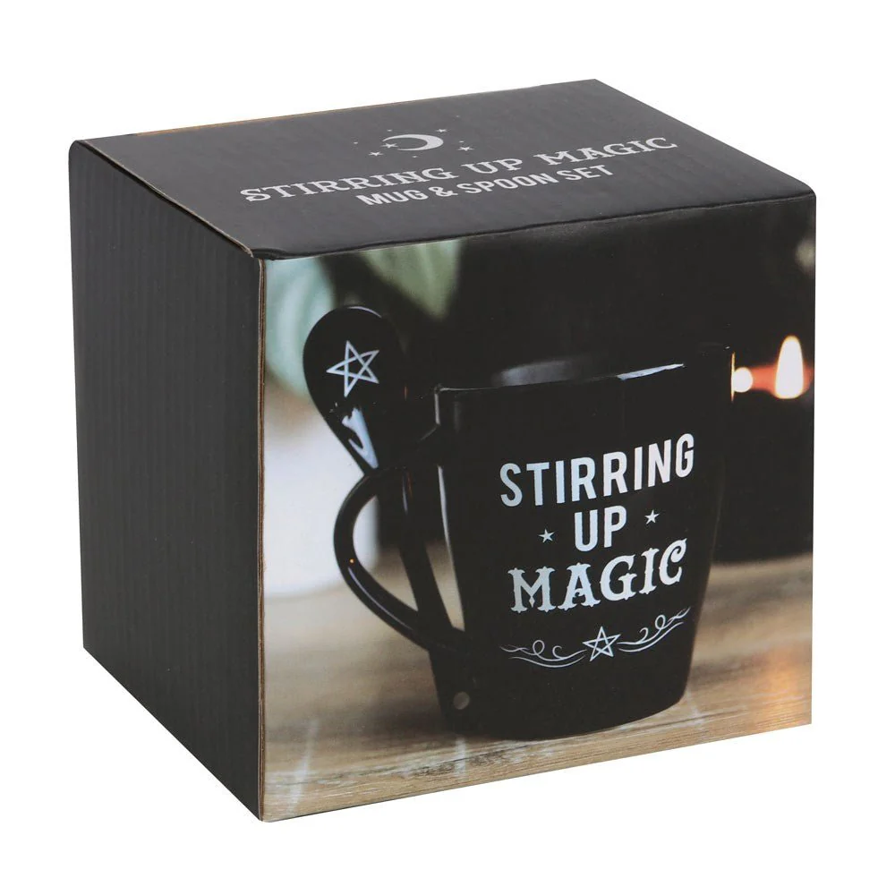 Mug and Spoon Set - Stirring Up Magic - Image 3