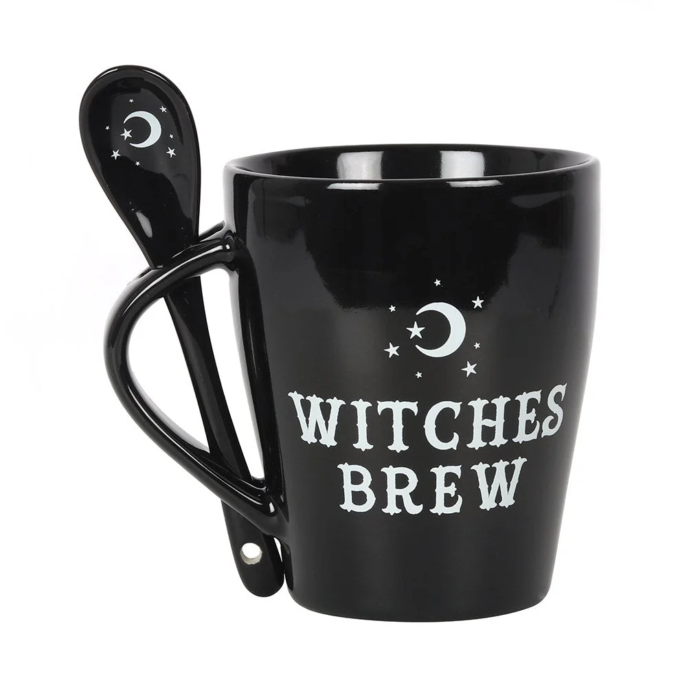 Mug and Spoon Set - Witches Brew