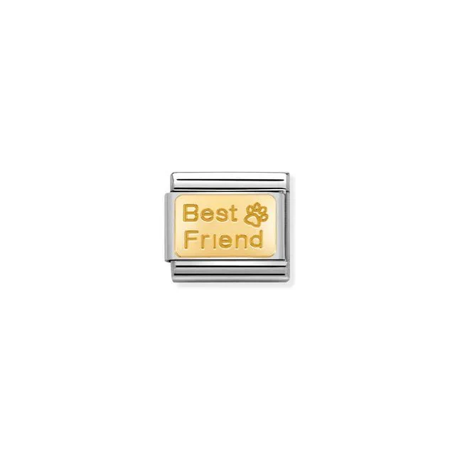 Nomination Composable Link - Best Friend With Paw