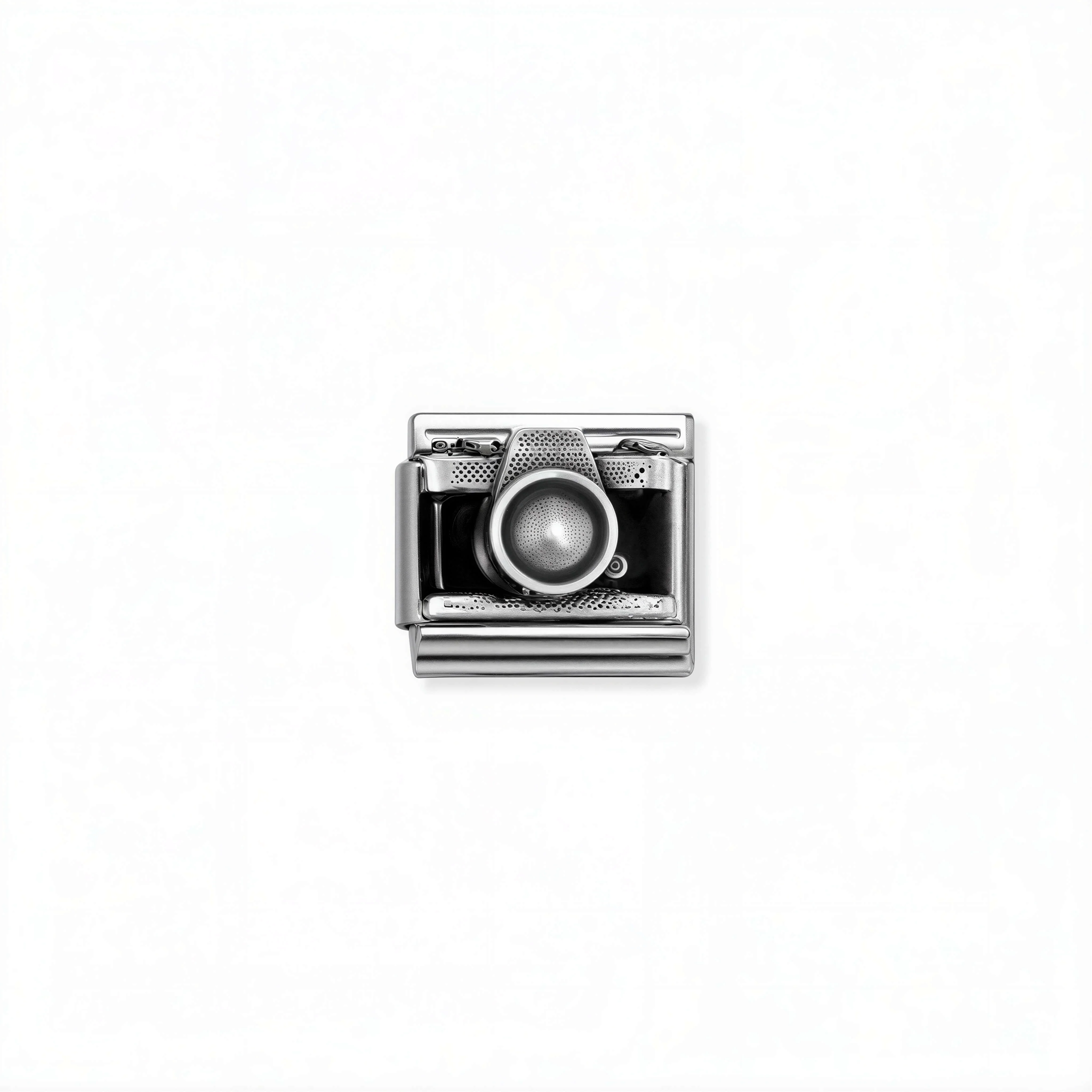 Nomination Composable Link - Camera in Silver