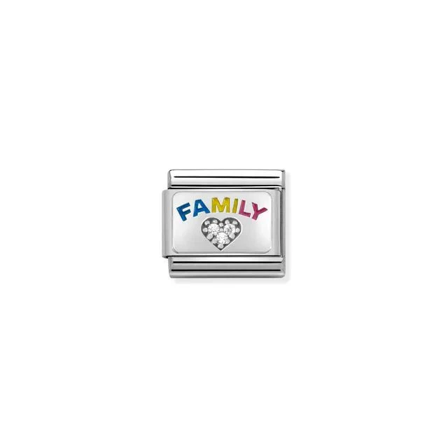 Nomination Composable Link - Family Heart