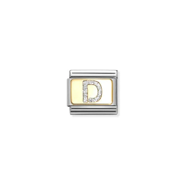 Nomination Composable Link - Glitter Letter D