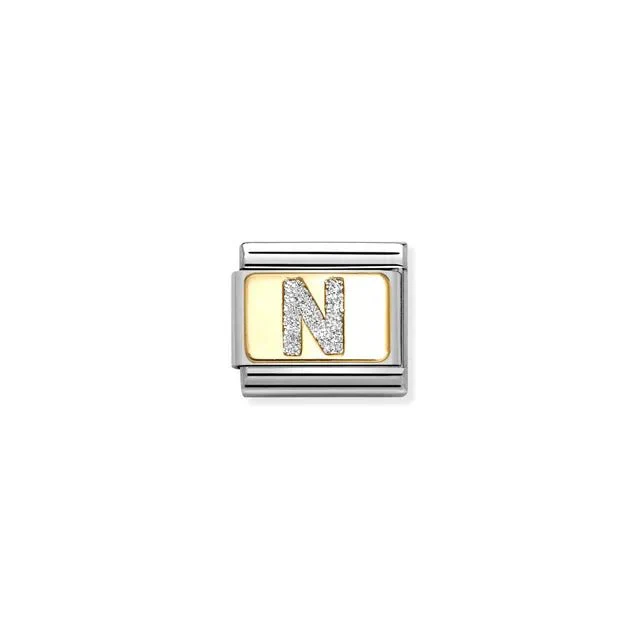 Nomination Composable Link - Glitter Letter N