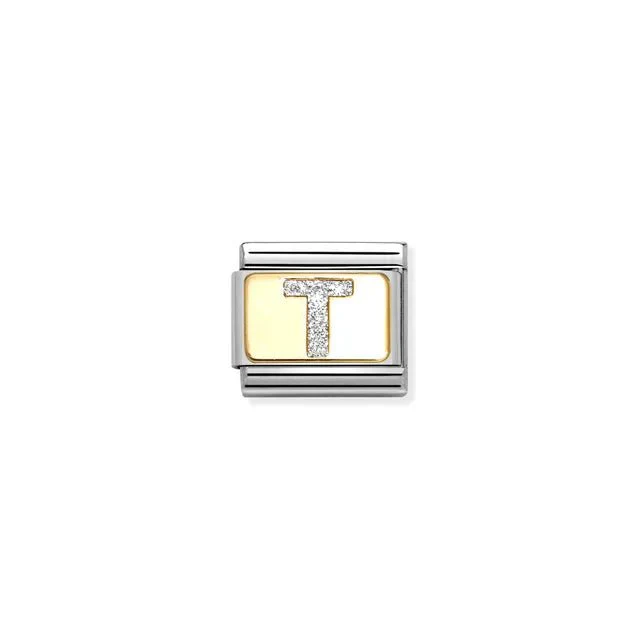 Nomination Composable Link - Glitter Letter T
