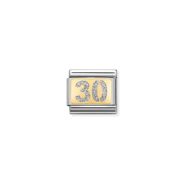 Nomination Composable Link - Glitter Number 30