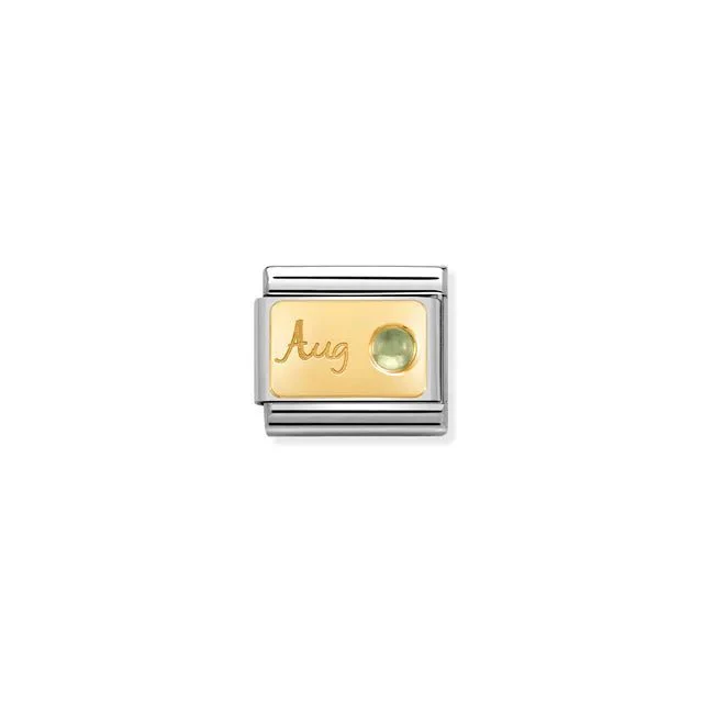 Nomination Composable Link Gold - August