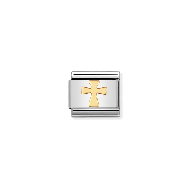 Nomination Composable Link - Gold Cross