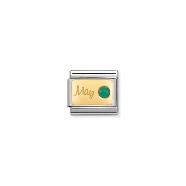 Nomination Composable Link Gold - May
