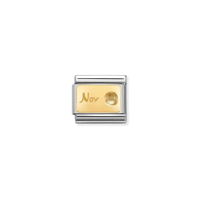 Nomination Composable Link Gold - November