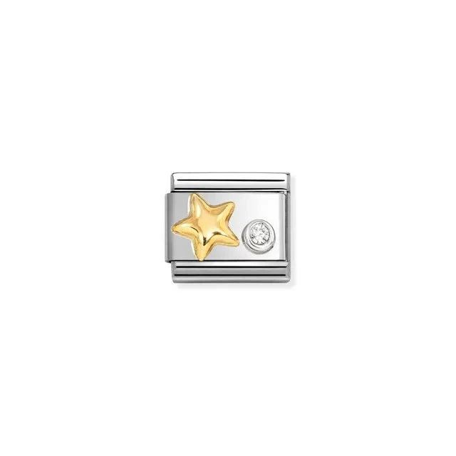 Nomination Composable Link - Gold Star