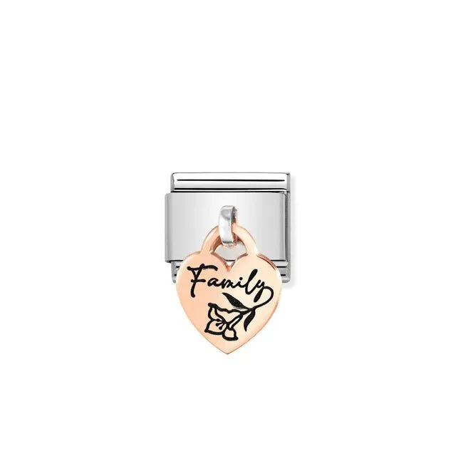 Nomination Composable Link - Heart Pendant Family