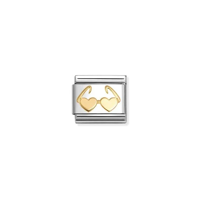 Nomination Composable Link - Heart Sunglasses