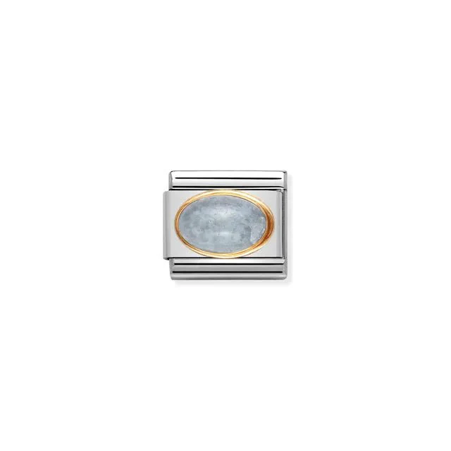 Nomination Composable Link - March Birthstone