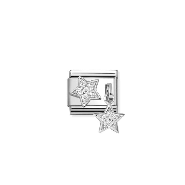 Nomination Composable Link - Pavé Stars