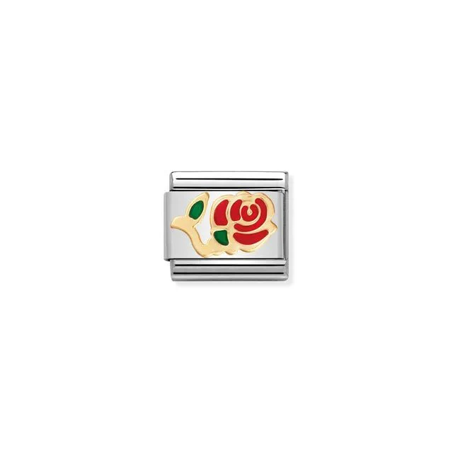 Nomination Composable Link - Red Rose