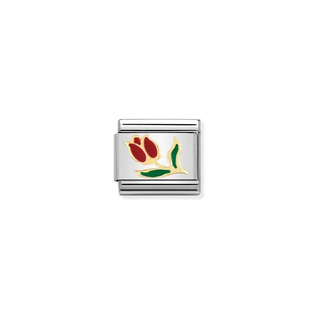 Nomination Composable Link - Red Tulip