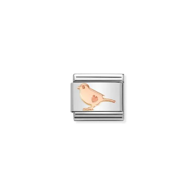Nomination Composable Link Rose Gold - Bird