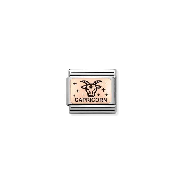 Nomination Composable Link Rose Gold - Capricorn