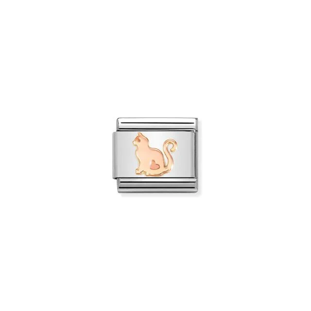 Nomination Composable Link Rose Gold - Cat