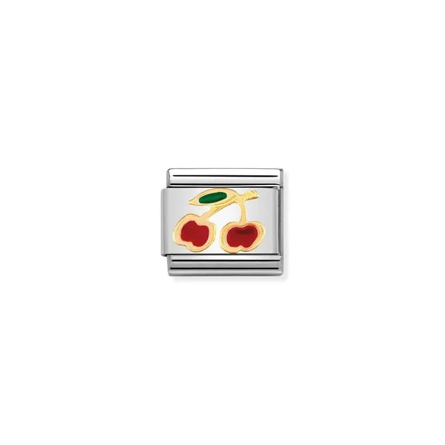 Nomination Composable Link Rose Gold - Cherries
