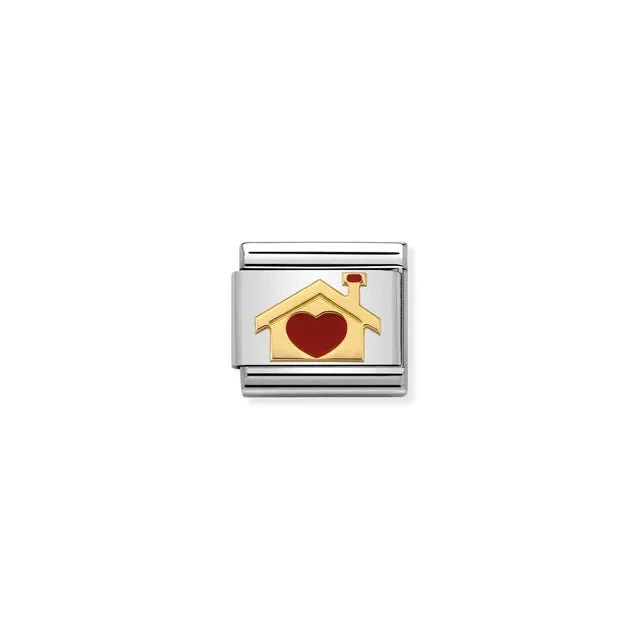 Nomination Composable Link Rose Gold - Home With Heart
