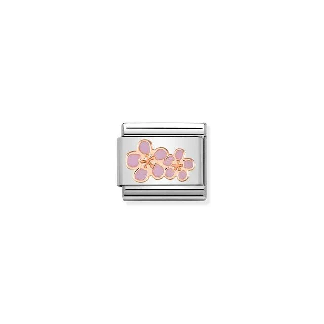 Nomination Composable Link Rose Gold - Pink Peach Blossom