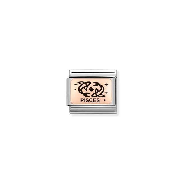 Nomination Composable Link Rose Gold - Pisces