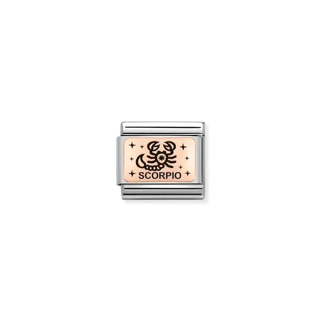 Nomination Composable Link Rose Gold - Scorpio
