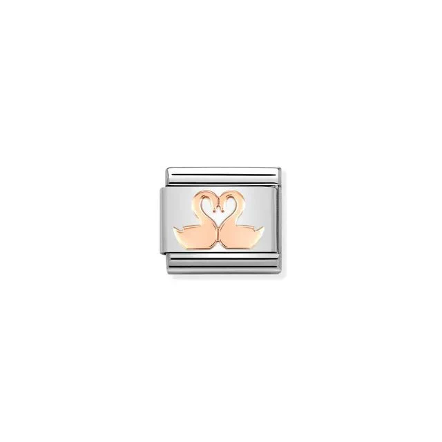 Nomination Composable Link Rose Gold - Swans