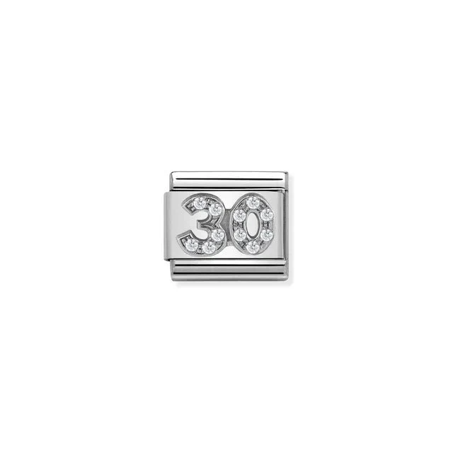 Nomination Composable Link - Silver 30