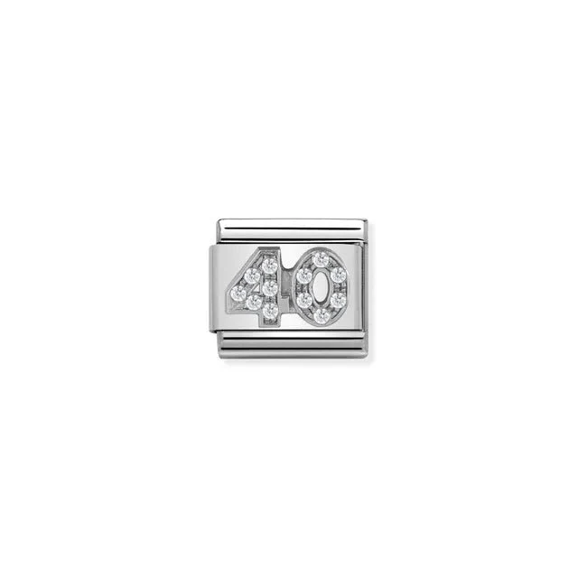 Nomination Composable Link - Silver 40