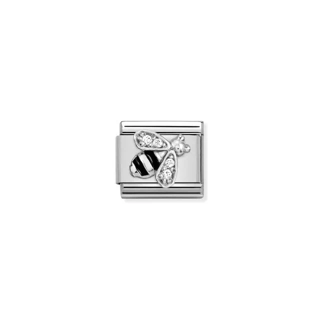 Nomination Composable Link - Silver Bee With CZ