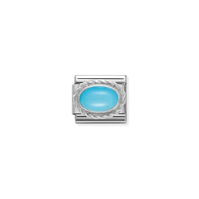 Nomination Composable Link Silver - Turquoise