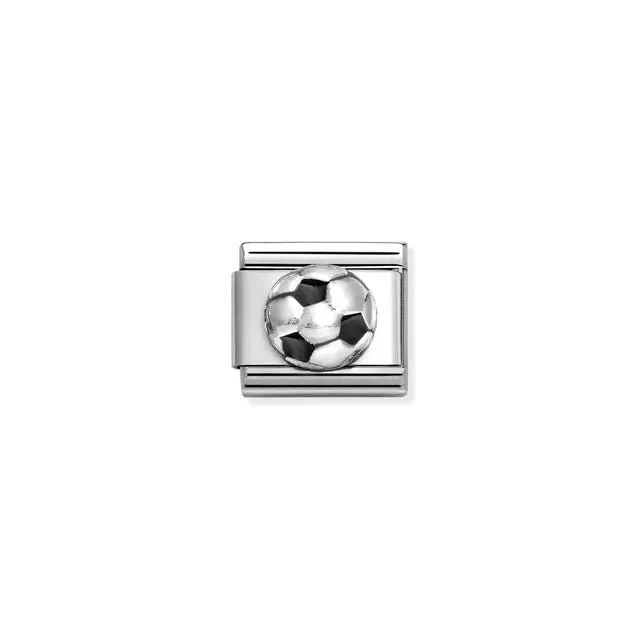 Nomination Composable Link Silver - Football