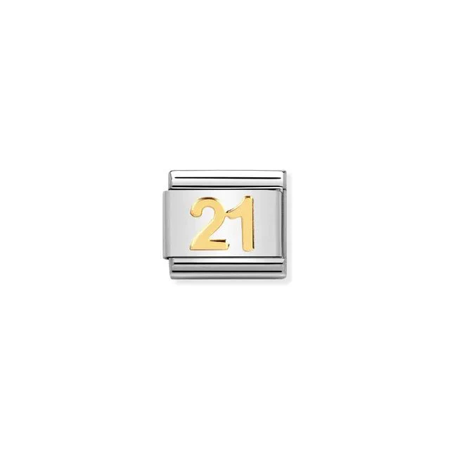 Nomination Composable Link Silver - Gold 21