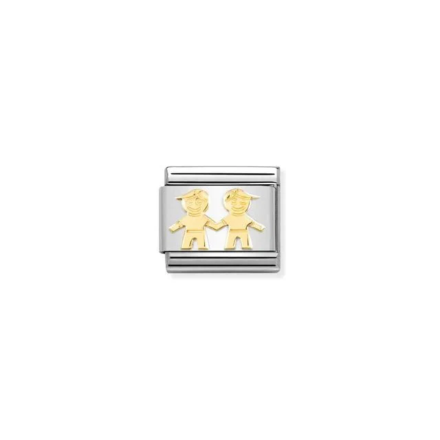 Nomination Composable Link Silver - Gold Brothers