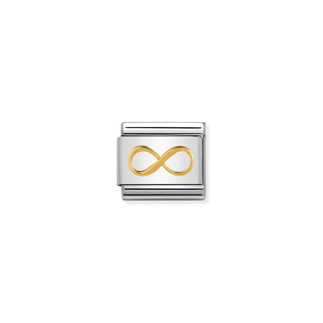 Nomination Composable Link Silver - Gold Infinity