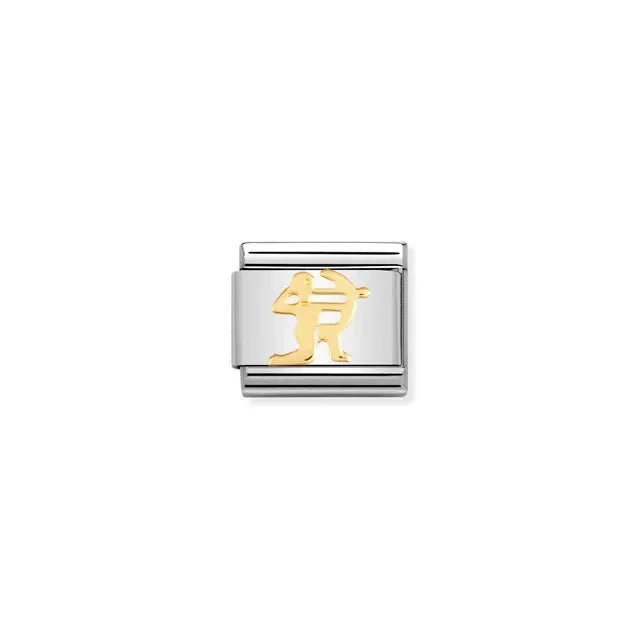 Nomination Composable Link Silver - Gold Zodiac Sagittarius