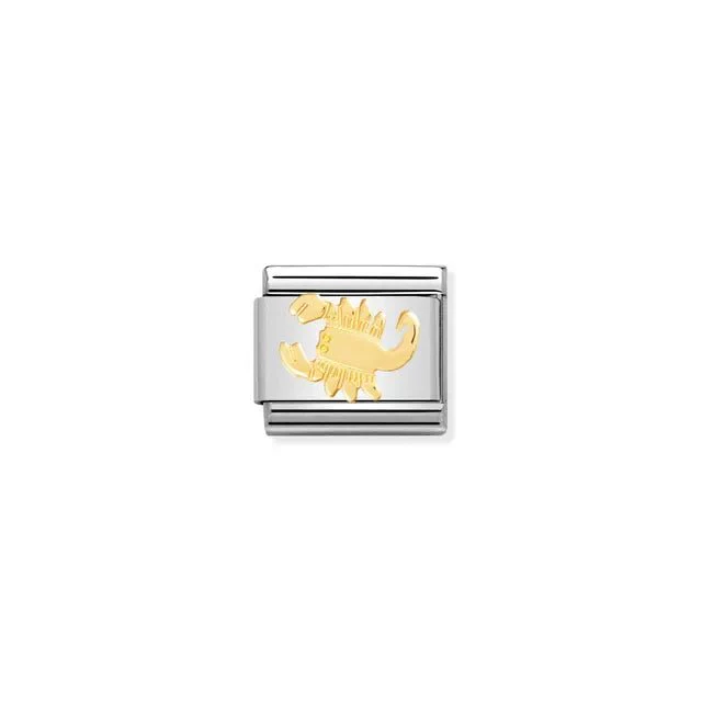 Nomination Composable Link Silver - Gold Zodiac Scorpio