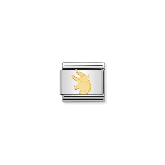 Nomination Composable Link Silver - Gold Zodiac Taurus