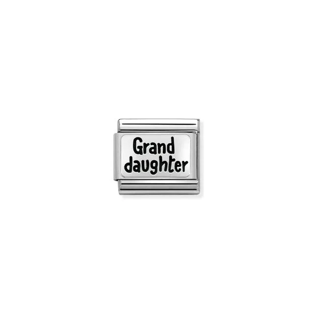 Nomination Composable Link Silver - Granddaughter