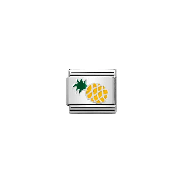 Nomination Composable Link Silver - Pineapple